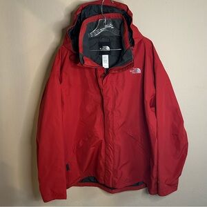 Vintage Men’s The North Face Red Gore-Tex Jacket 2XL